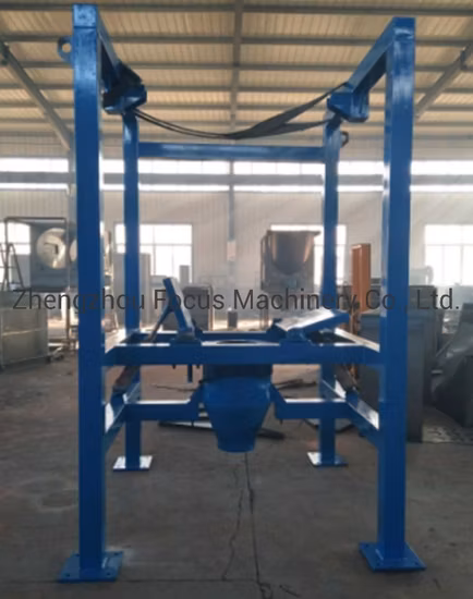 Machine de déballage de sacs Jb de 1 tonne, 2 tonnes et pompe à ciment pneumatique vers le silo